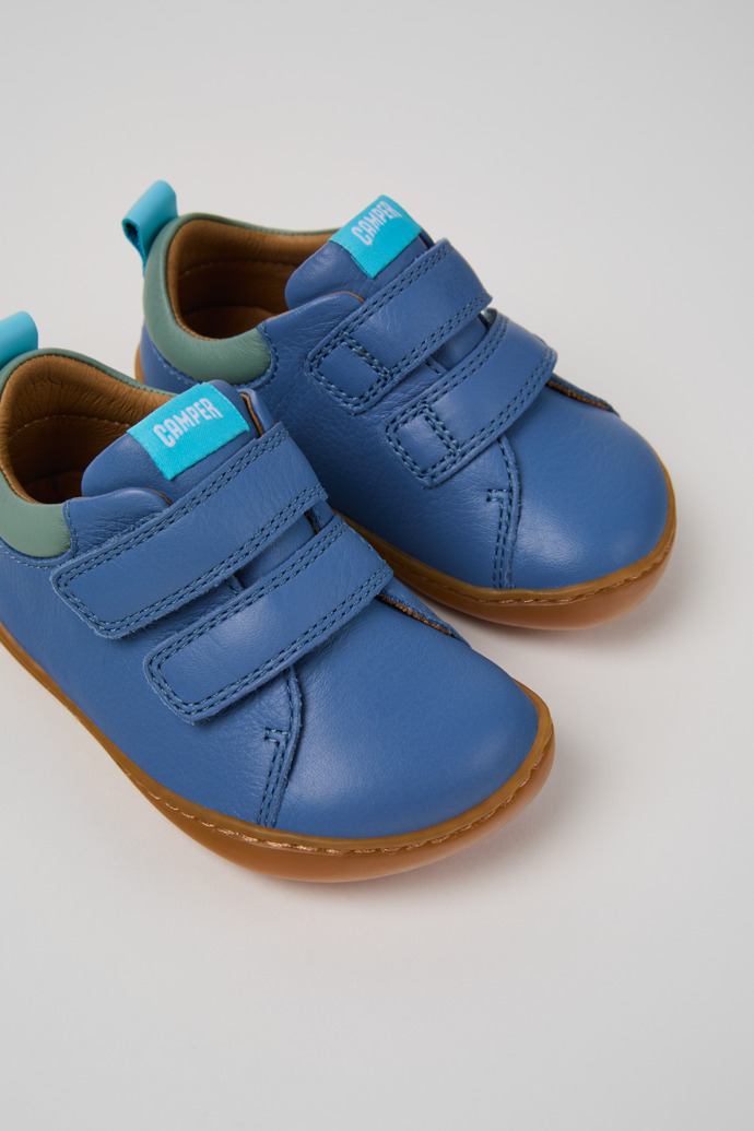 Peu Multicolor Leather Sneakers for Kids.