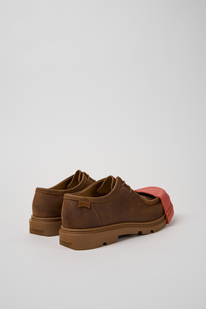 Junction Brown Regenerative Leather Shoes for Men.