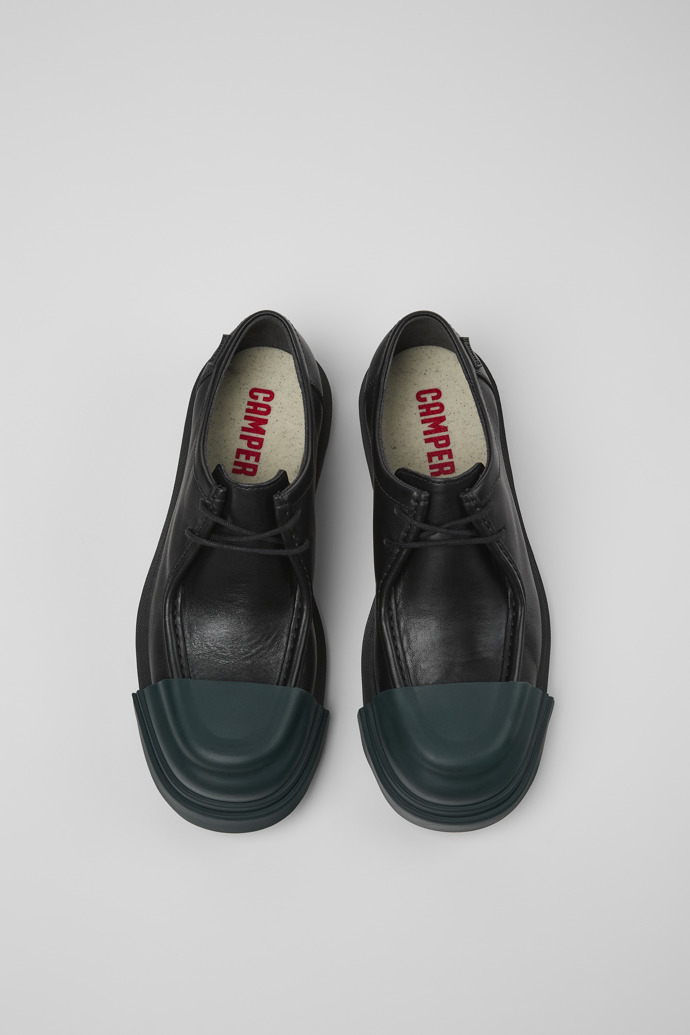 Junction Black leather shoes for women