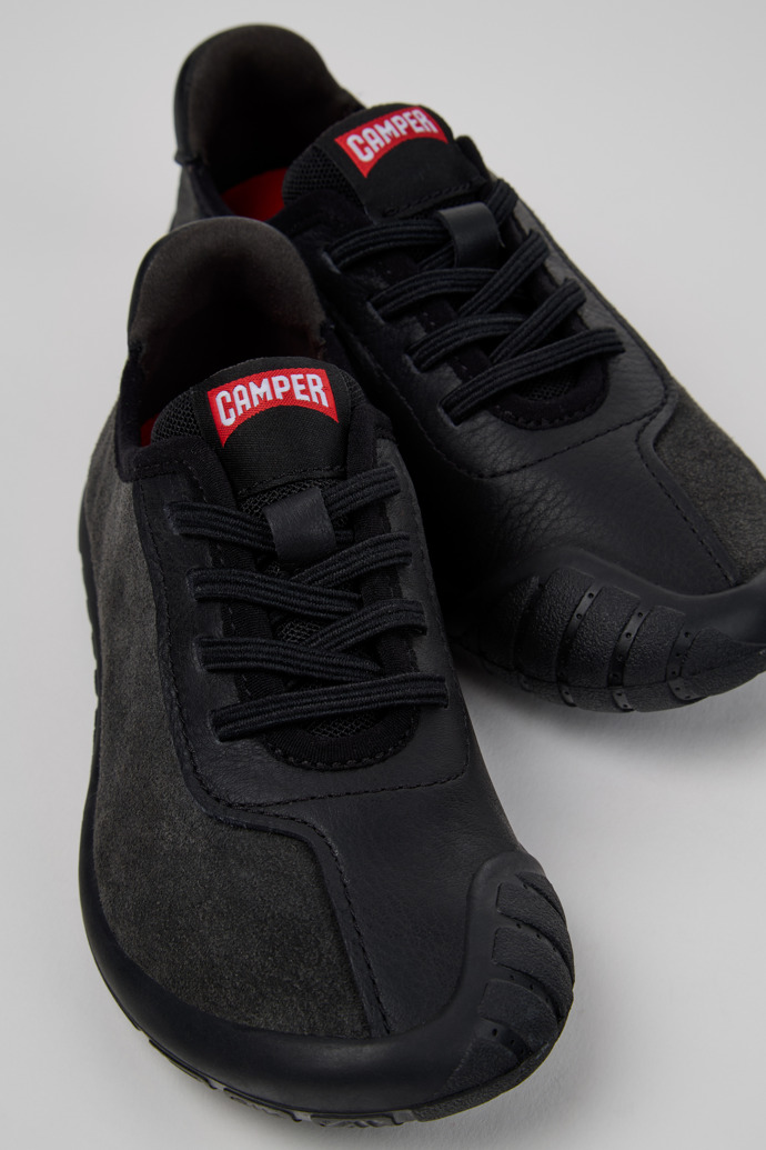 Peu Path Multicolor Nubuck and Leather Sneakers for Kids.