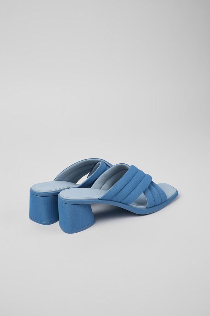 Kiara Blue textile sandals for women