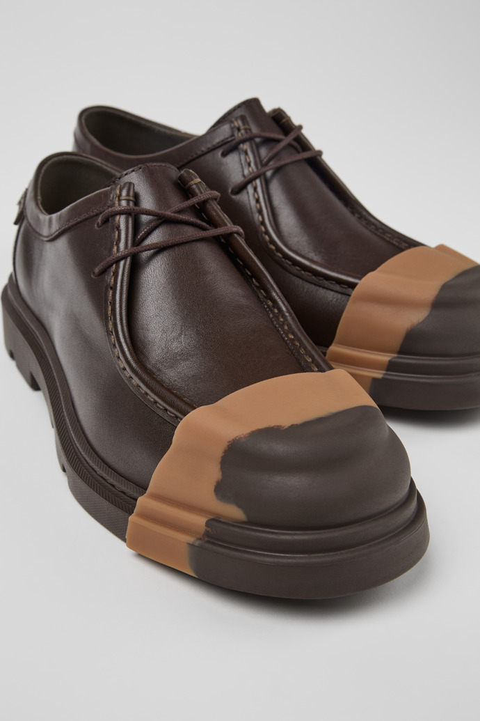 Junction Brown Leather Women's Shoes.
