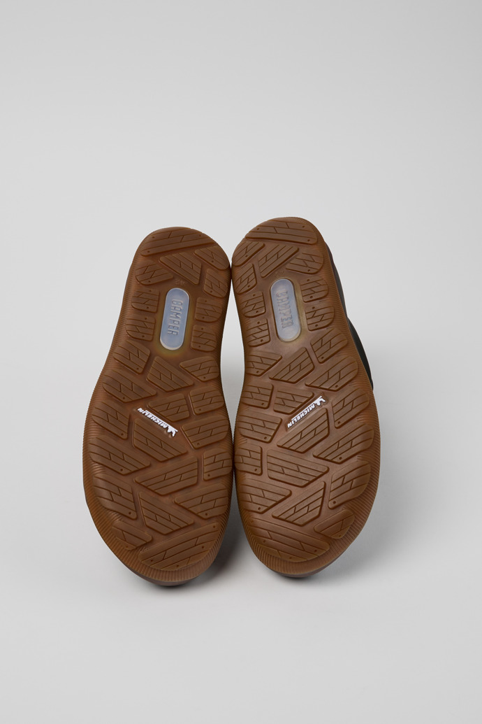 Peu Pista GM - GORE-TEX Gray Leather Mid Boots for Men.