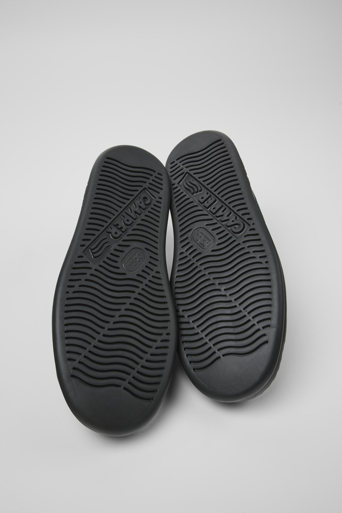 Runner Green leather sneakers for men