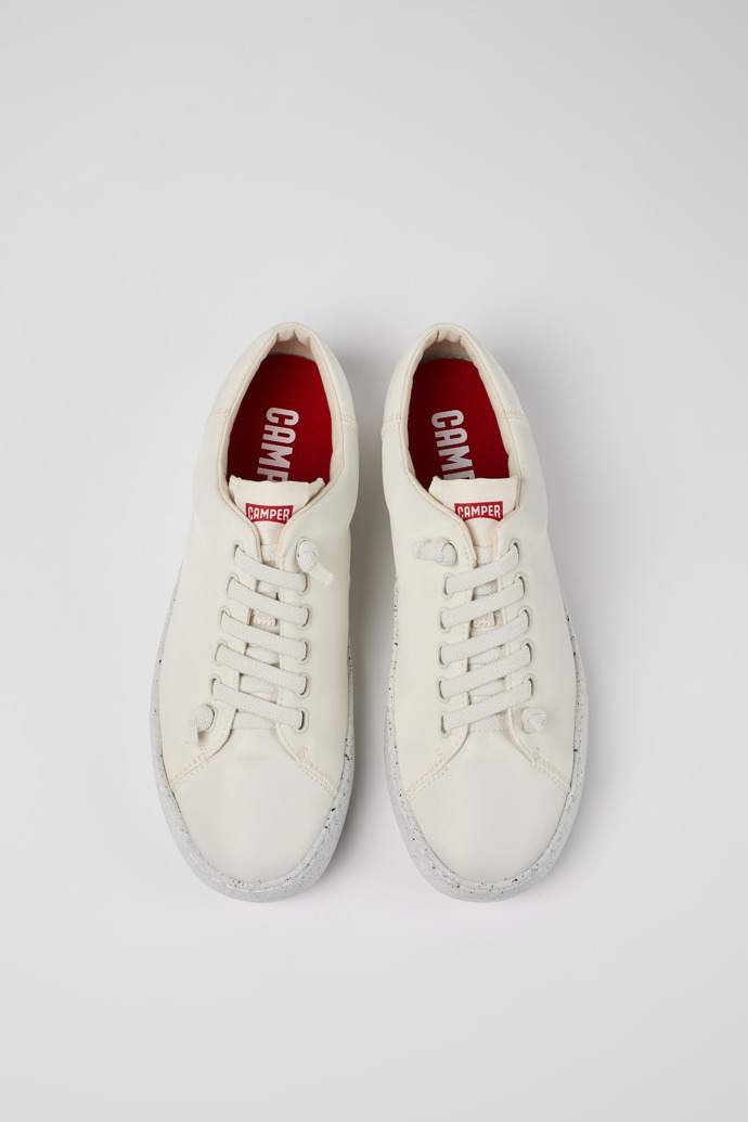 Peu Touring White Textile Sneaker for Men