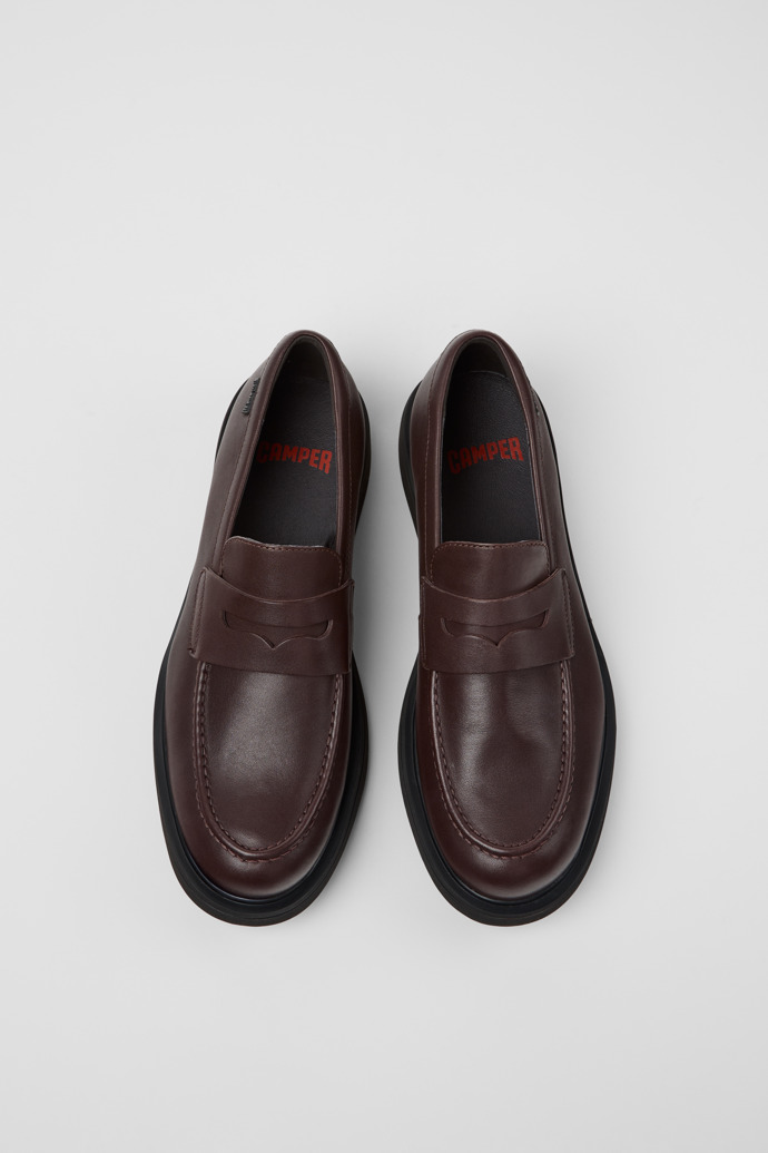 Norman Brown Leather Shoes for Men.