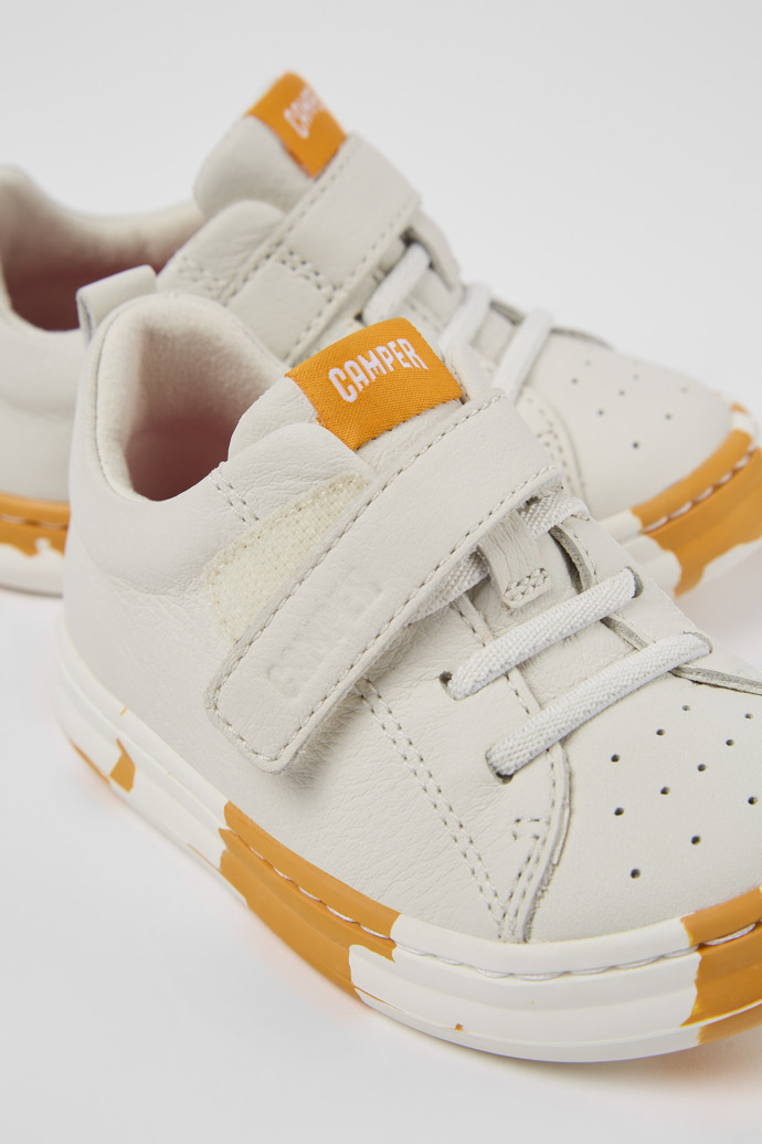 Runner White Leather Sneaker