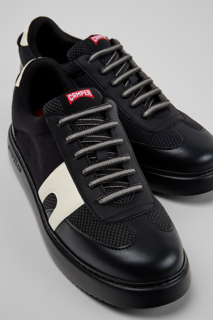 Runner K21 Sorona® Black textile sneakers for men