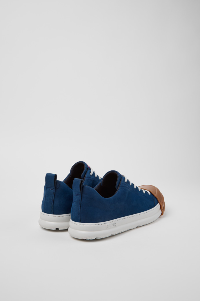 Junction Runner Blue Nubuck Sneakers for Men.