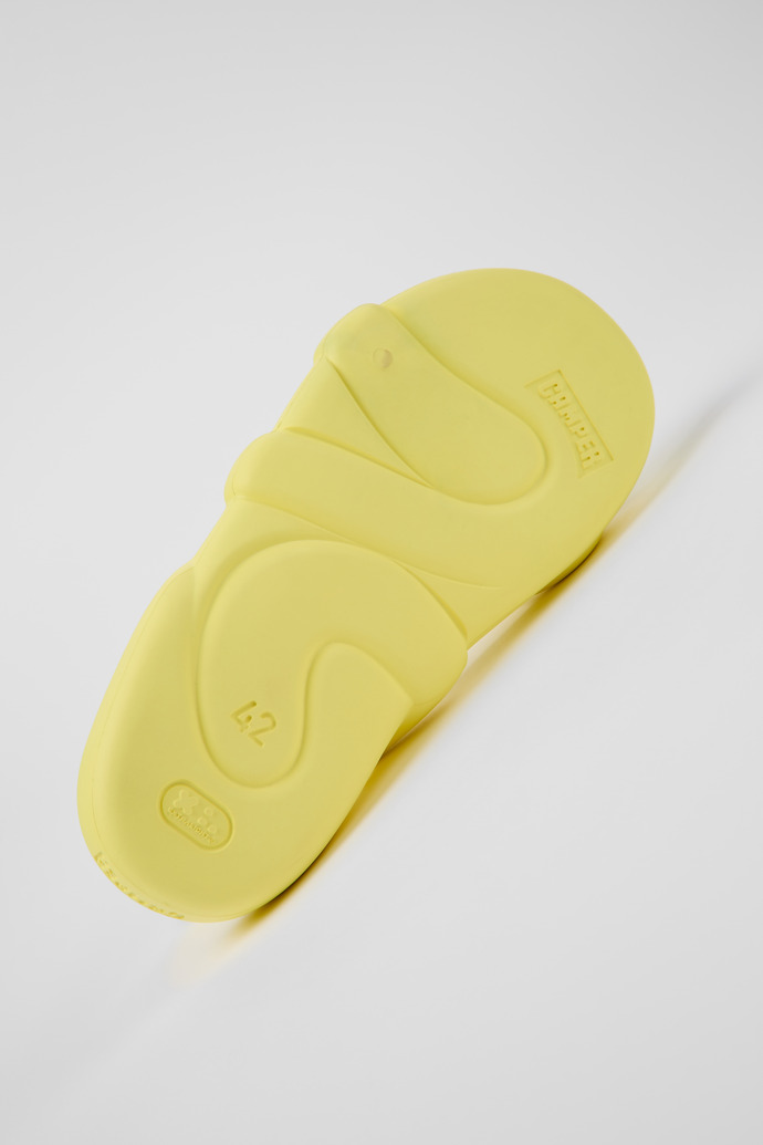 Kobarah Flat Yellow unisex Sandal