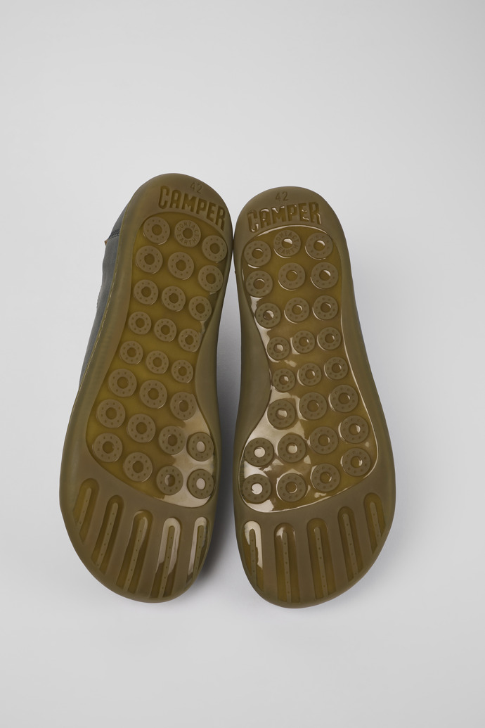 Peu Gray Nubuck Shoes for Men