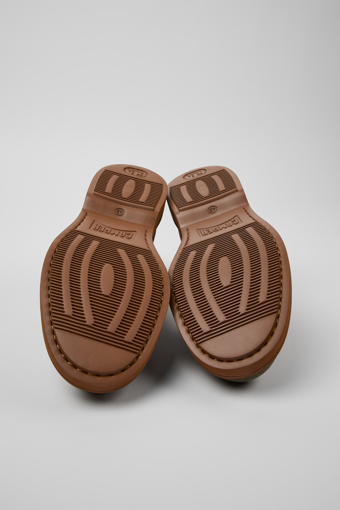 Norman Green Nubuck Shoes for Men.