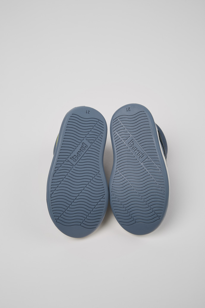 Twins Gray leather sneakers for kids