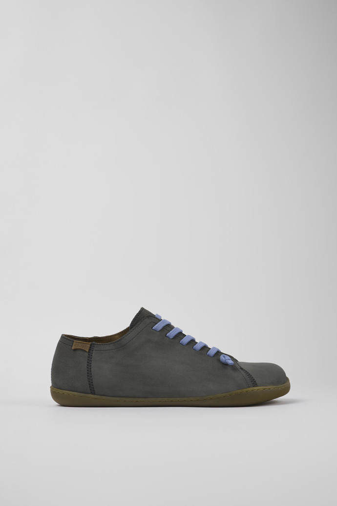 Peu Gray Nubuck Shoes for Men