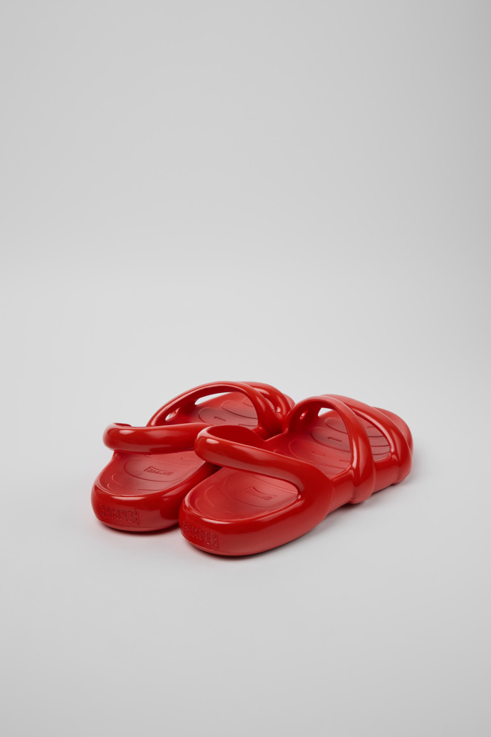 Kobarah Flat Red Sandal.