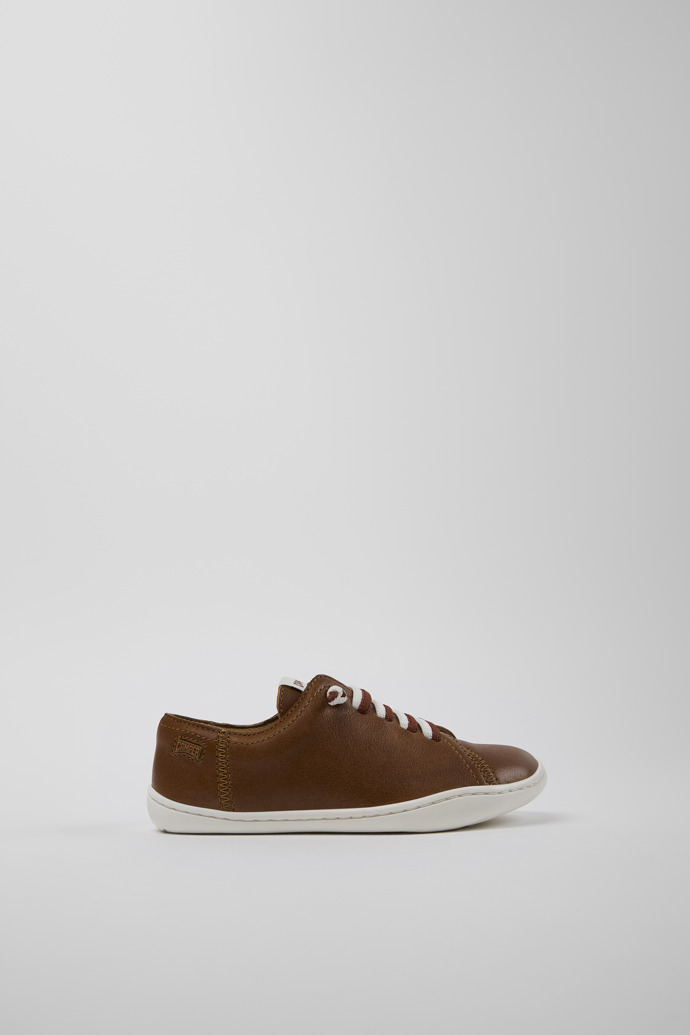 Peu Brown Leather Kids' Shoes.