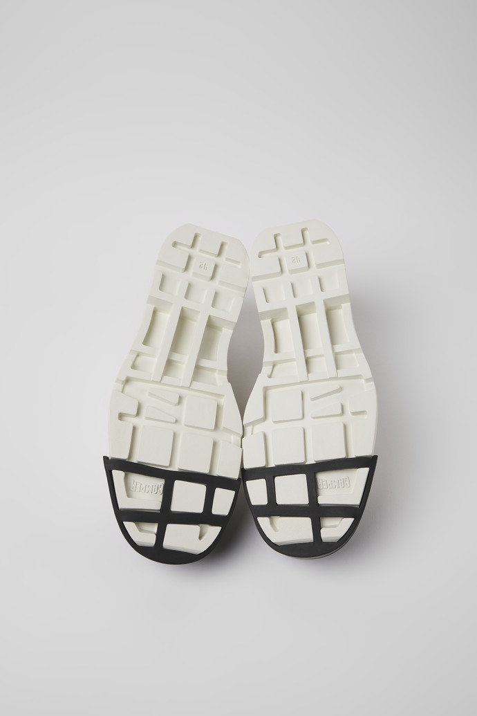 Junction White non-dyed leather shoes for men