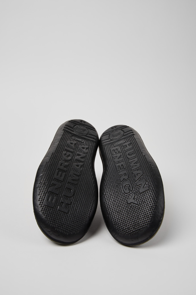 Beetle - HYDROSHIELD Black Leather Ankle Boots for Men.