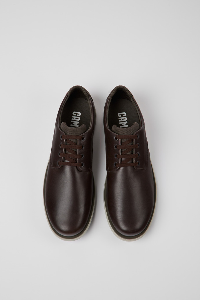 Smith Brown leather shoes for men