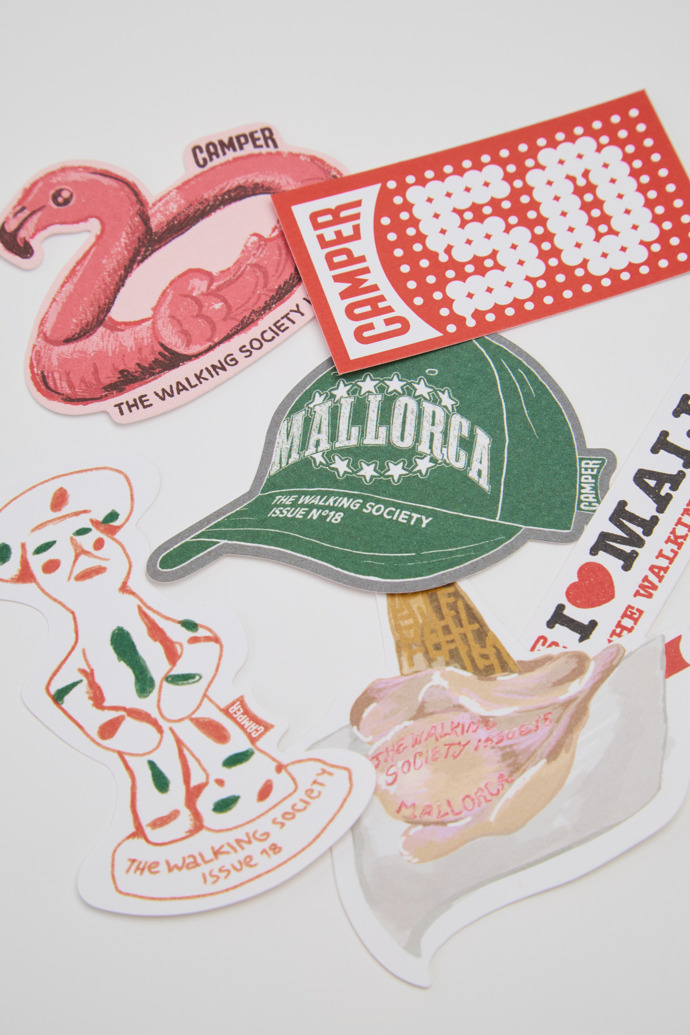 The Walking Society Mallorca Stickers 6 pack of stickers