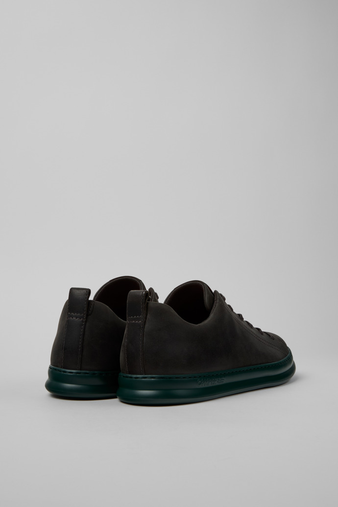 Runner Gray Nubuck Sneakers for Men.