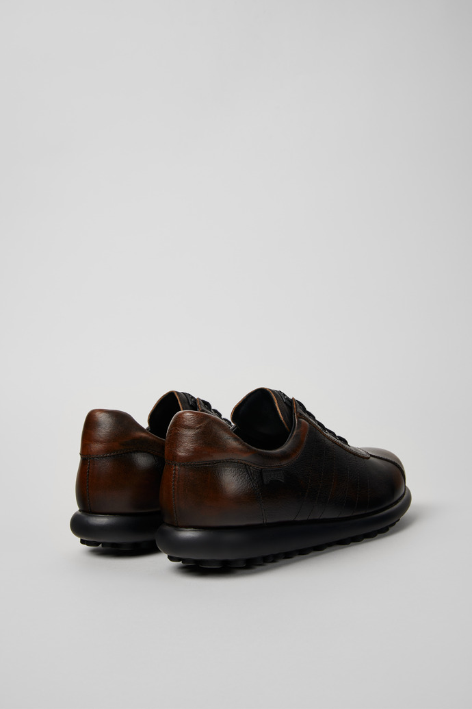 Pelotas Black-brown leather shoes for men