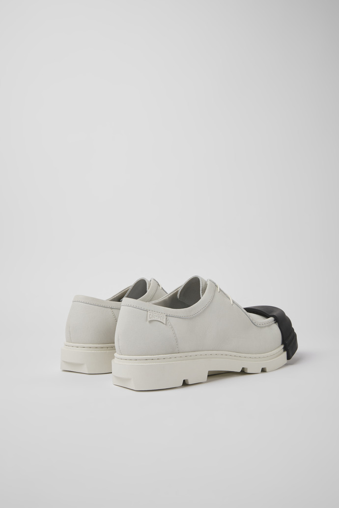 Junction White non-dyed leather shoes for men