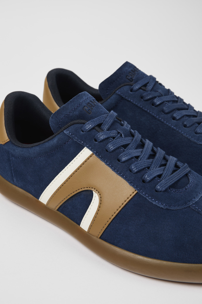 Pelotas Soller Blue Nubuck/Leather Sneaker for Men