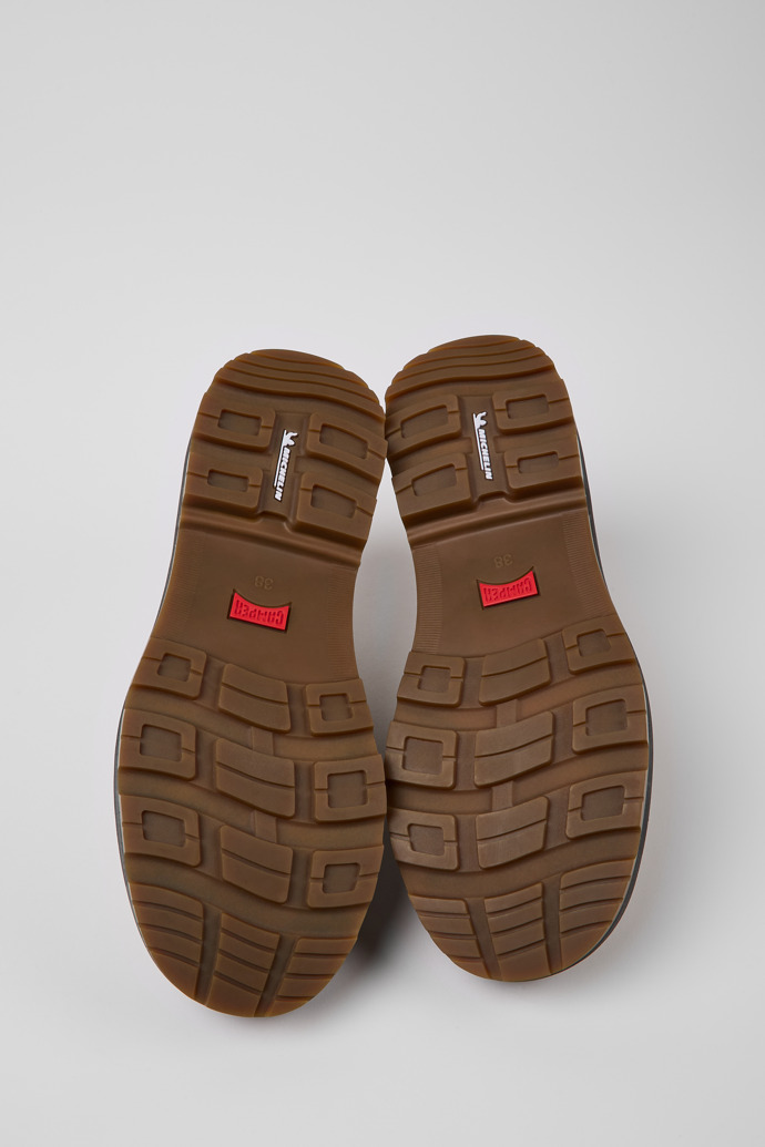 Brutus Trek MICHELIN Beige leather shoes for women