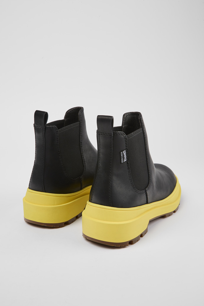 Brutus Trek HYDROSHIELD® MICHELIN Black leather ankle boots for women