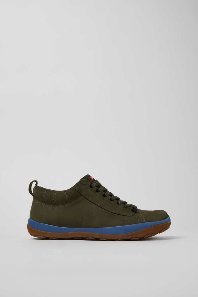 Peu Pista GM - GORE-TEX Green Nubuck Ankle Boots for Men.