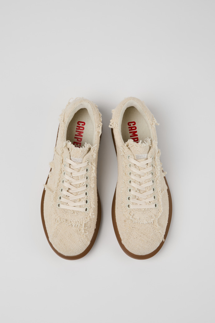 Pelotas Soller Beige Organic Cotton Sneakers for Women.