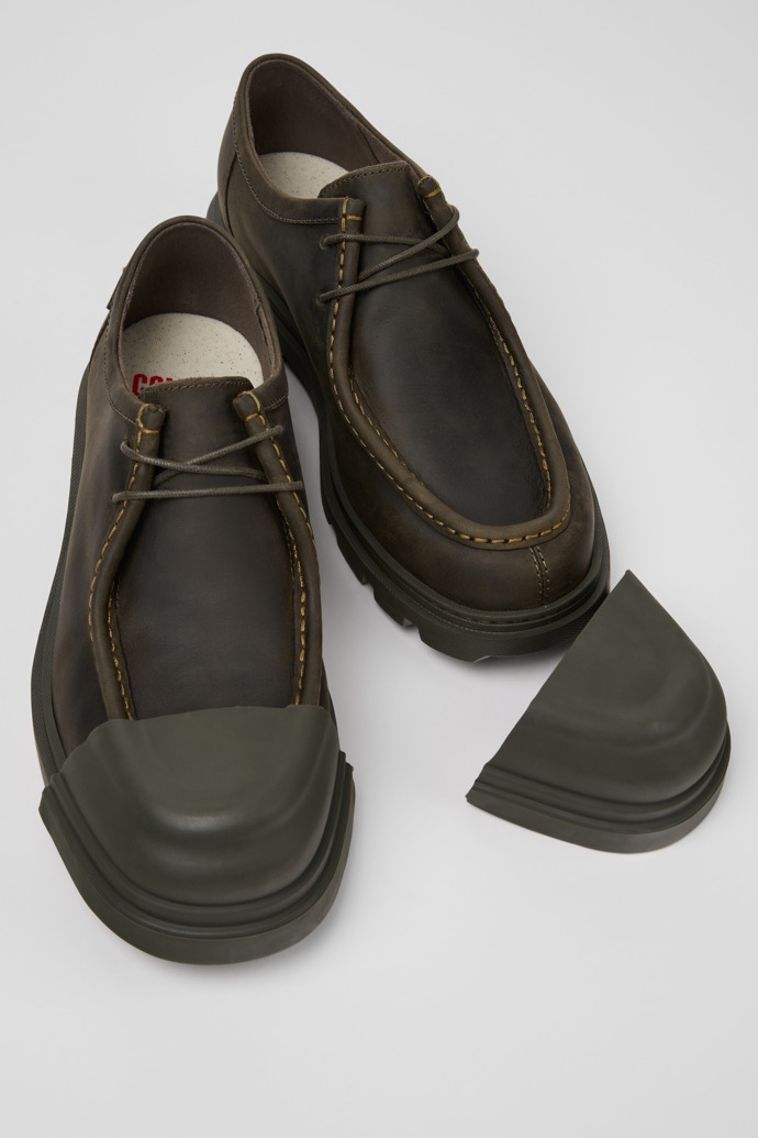 Junction Toe Caps Green rubber toe caps