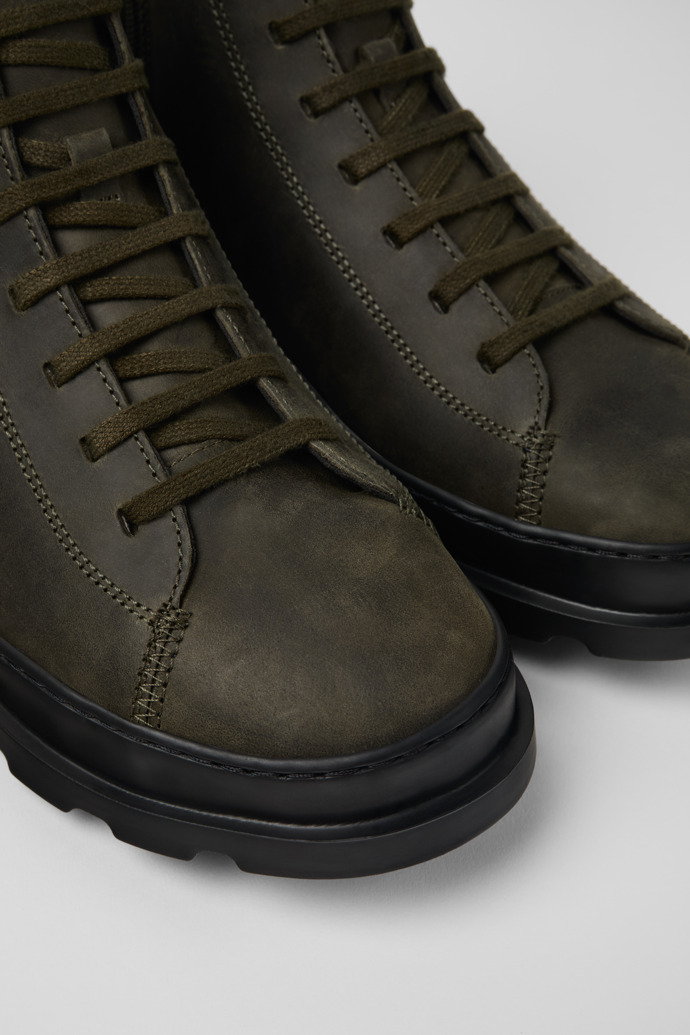 Brutus Dark green ankle boot for men