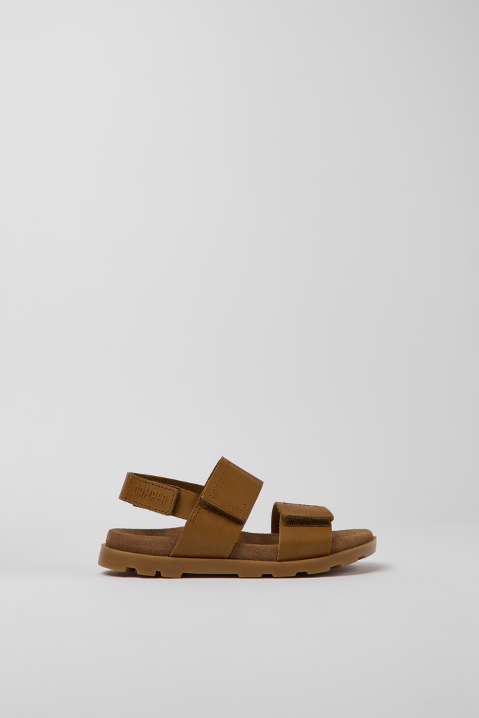 Brutus Sandal Brown leather sandals for kids