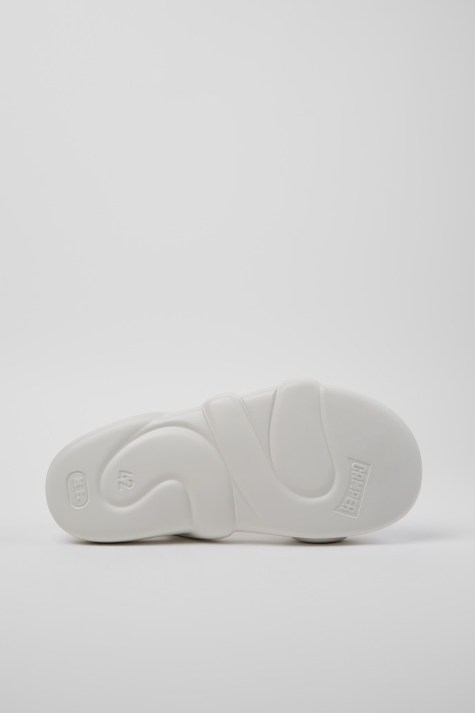 Kobarah Flat White Sandals.