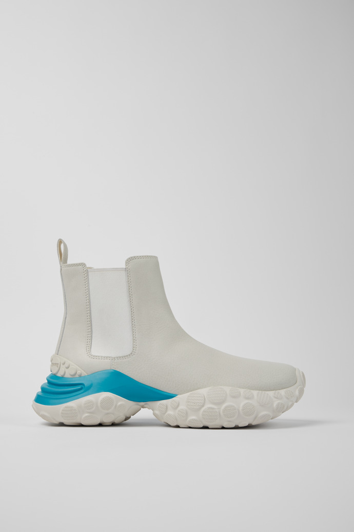 Pelotas Mars White responsibly raised leather ankle boots