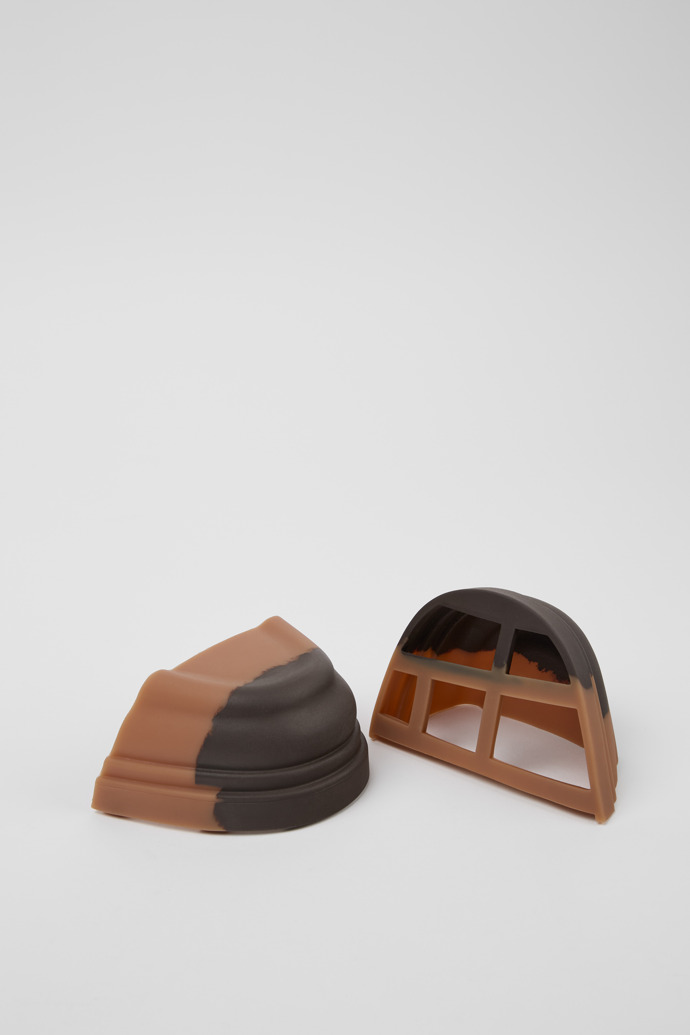 Junction Toe Caps Brown rubber toe caps