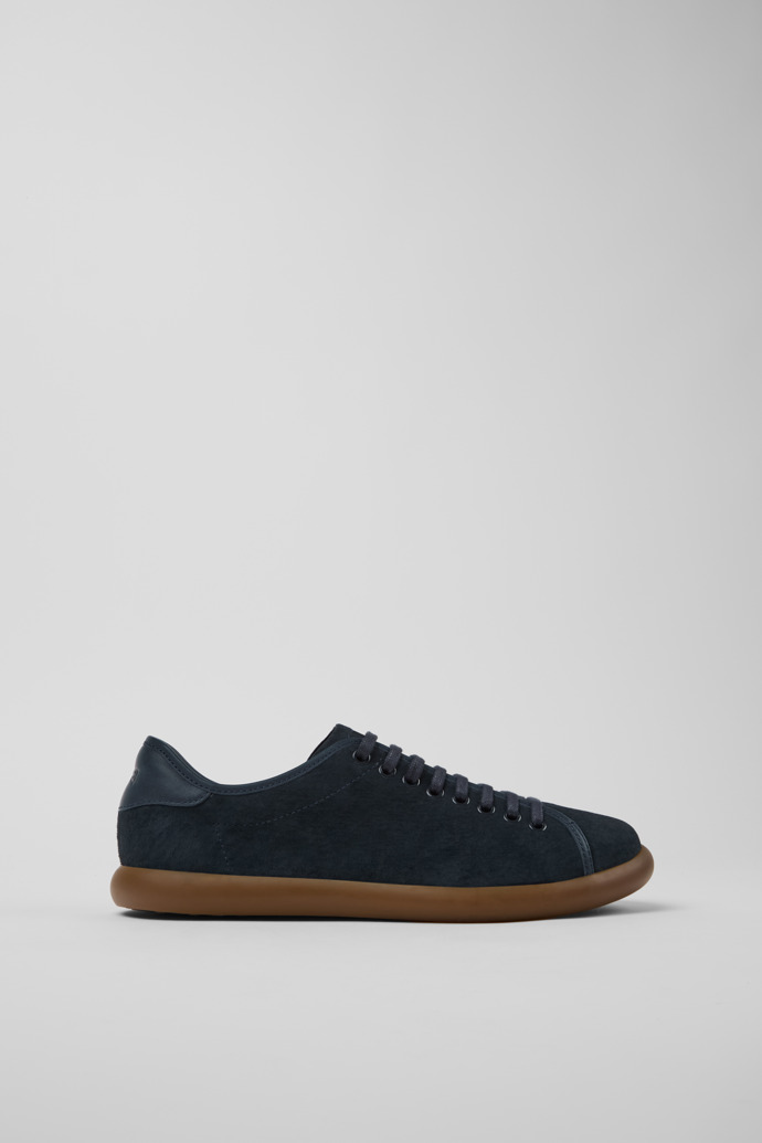 Pelotas Soller Blue Nubuck and Leather Men's Sneakers.