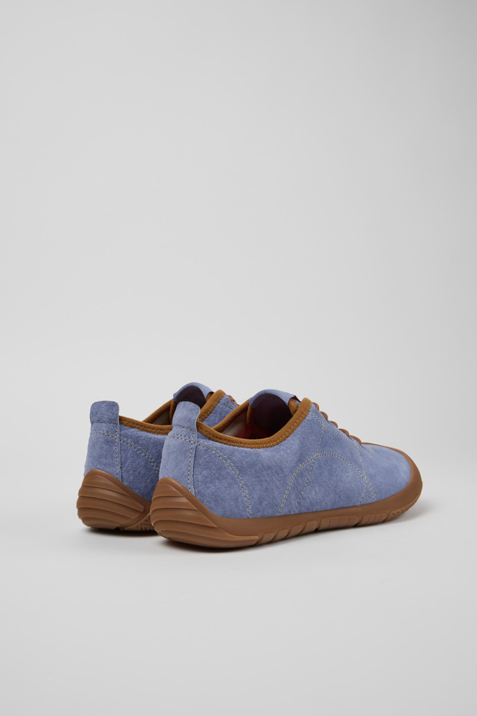 Peu Path Blue Nubuck Sneakers for Women.