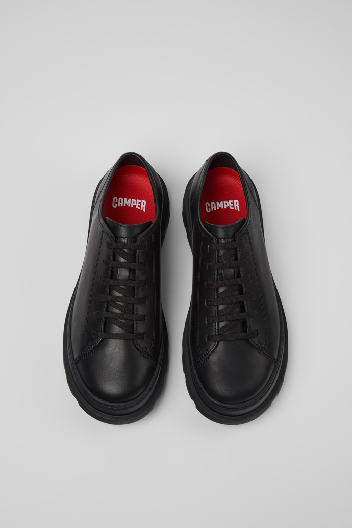 Brutus+ Black Leather Shoes for Men.