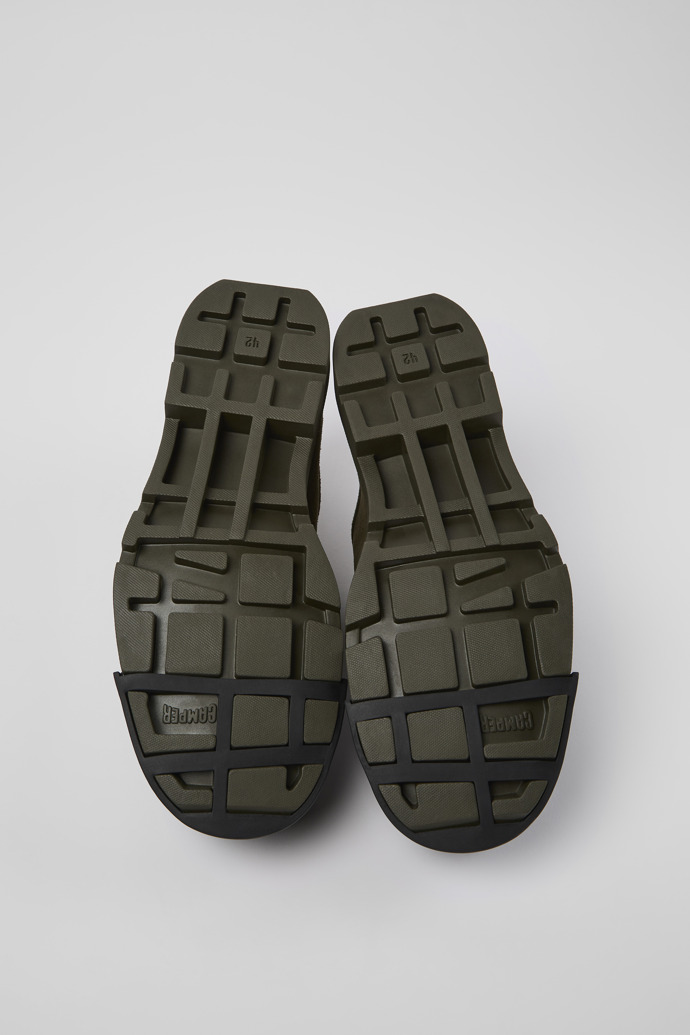 Junction Green Nubuck Wallabee for Men