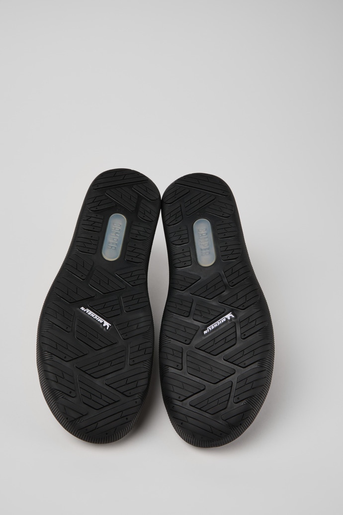 Peu Pista GM Gray Nubuck Ankle Boots for Men.