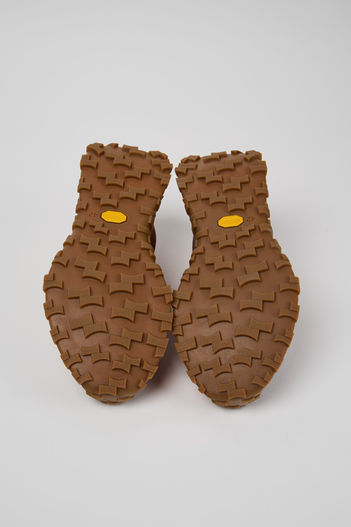 Drift Trail Brown Textile and Nubuk Sneakers for Men.