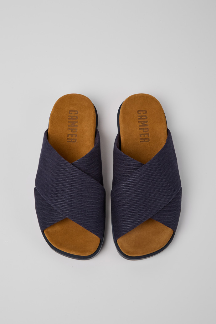 Brutus Sandal Blue recycled cotton sandals for men