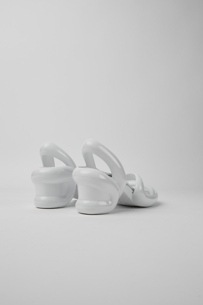 Kobarah White unisex sandals