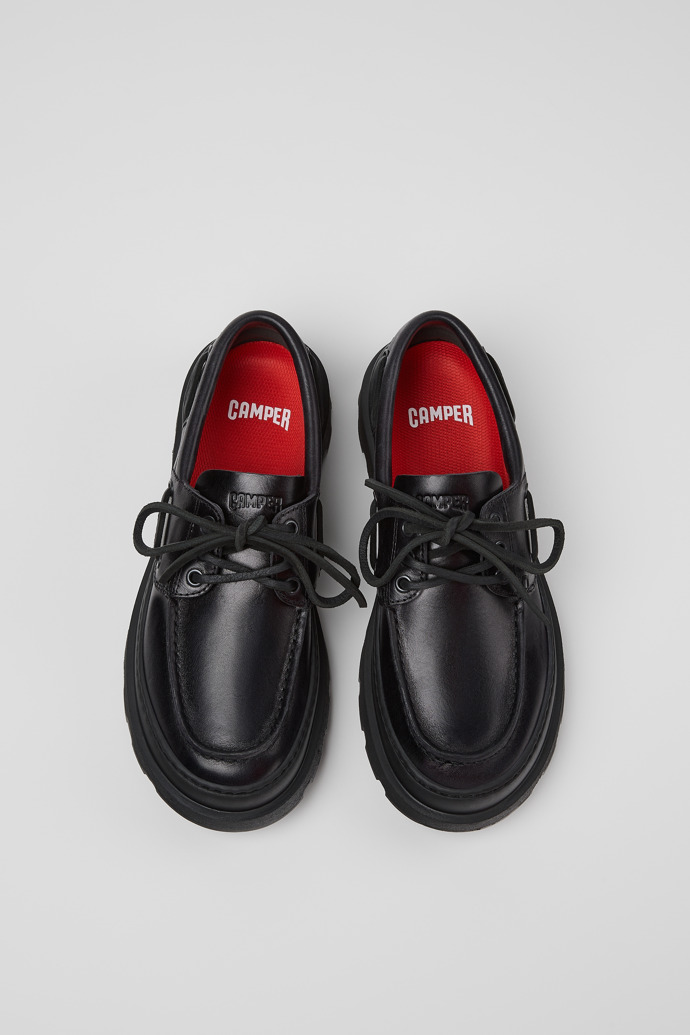 Brutus+ Black Leather Shoes for Women.