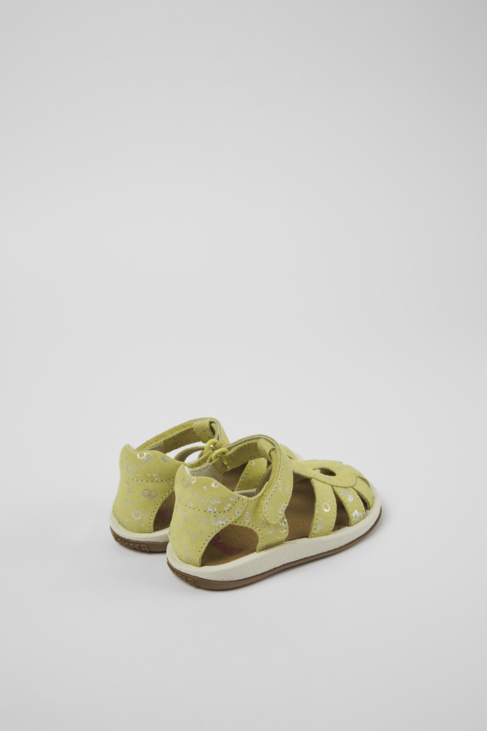 Bicho Yellow Nubuck Sandal