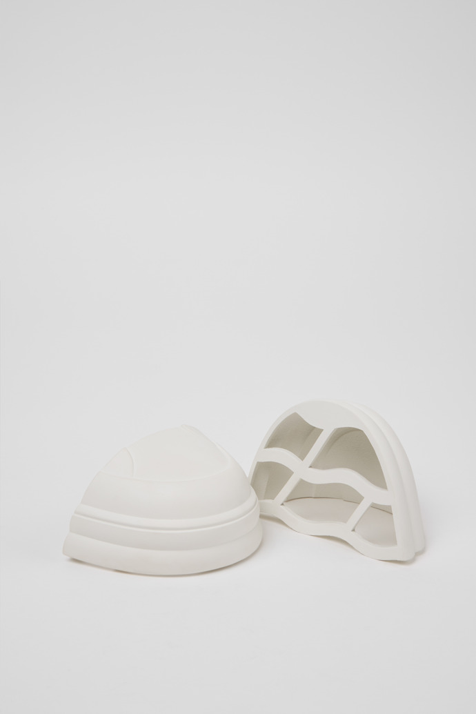 Junction Runner Toe Caps White rubber toe caps