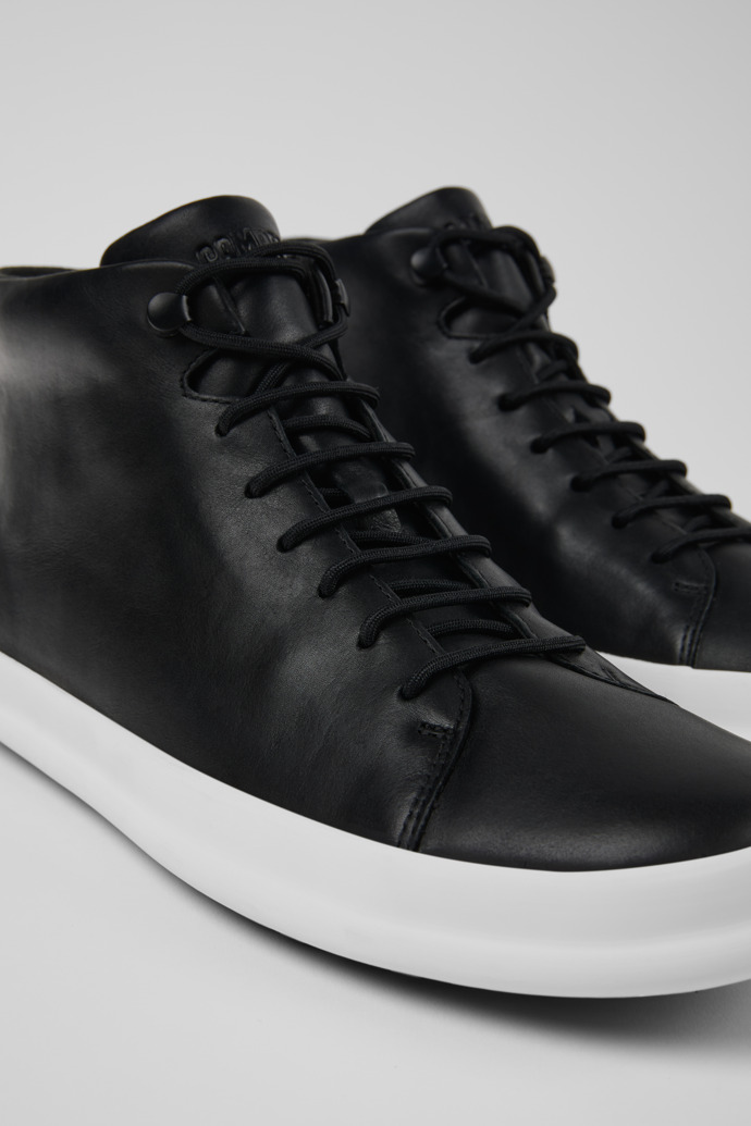 Chasis Black ankle boot for men